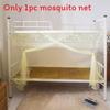 Dorm Room Mosquito Net With Single Door For Student Beds Polyester Fabric No Frame