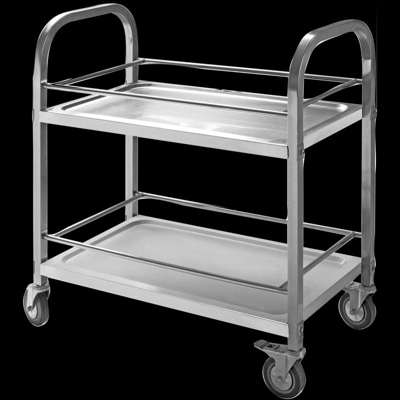 Commercial Stainless Steel Serving Trolley