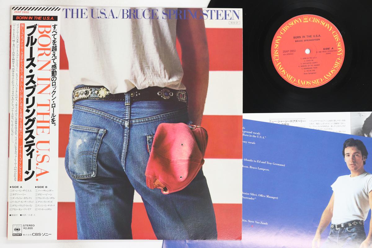 

LP Record BRUCE SPRINGSTEEN - Born In The USA 28AP2850 CBS SONY 1984 Japan Obi Rock Used