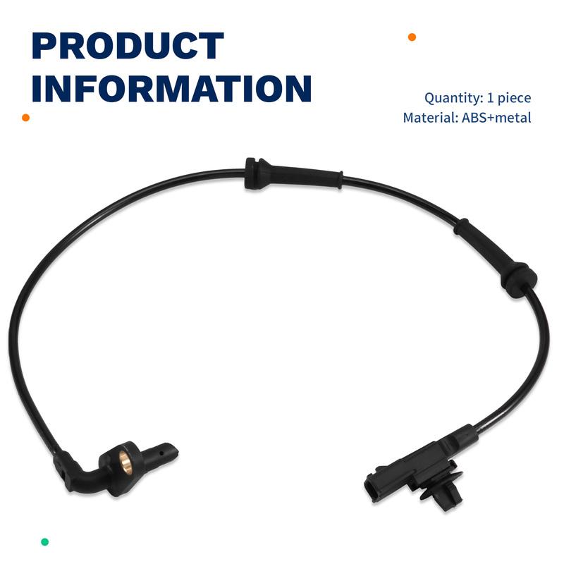 A58X-47901-1HA0A Rear Left ABS Sensor Wheel Speed For 2010- Nissan Micra March K13 Almera Versa Sunny Latio N17_