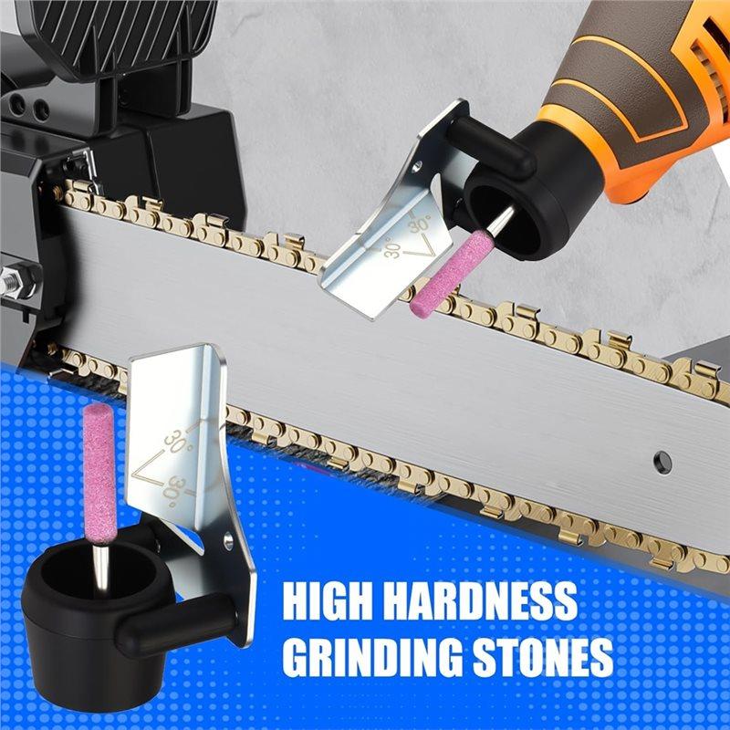 T21C Grinding Stone And For Sharpening Angle Guide Attachment Kit For Outdoor Tools- For Sharpening