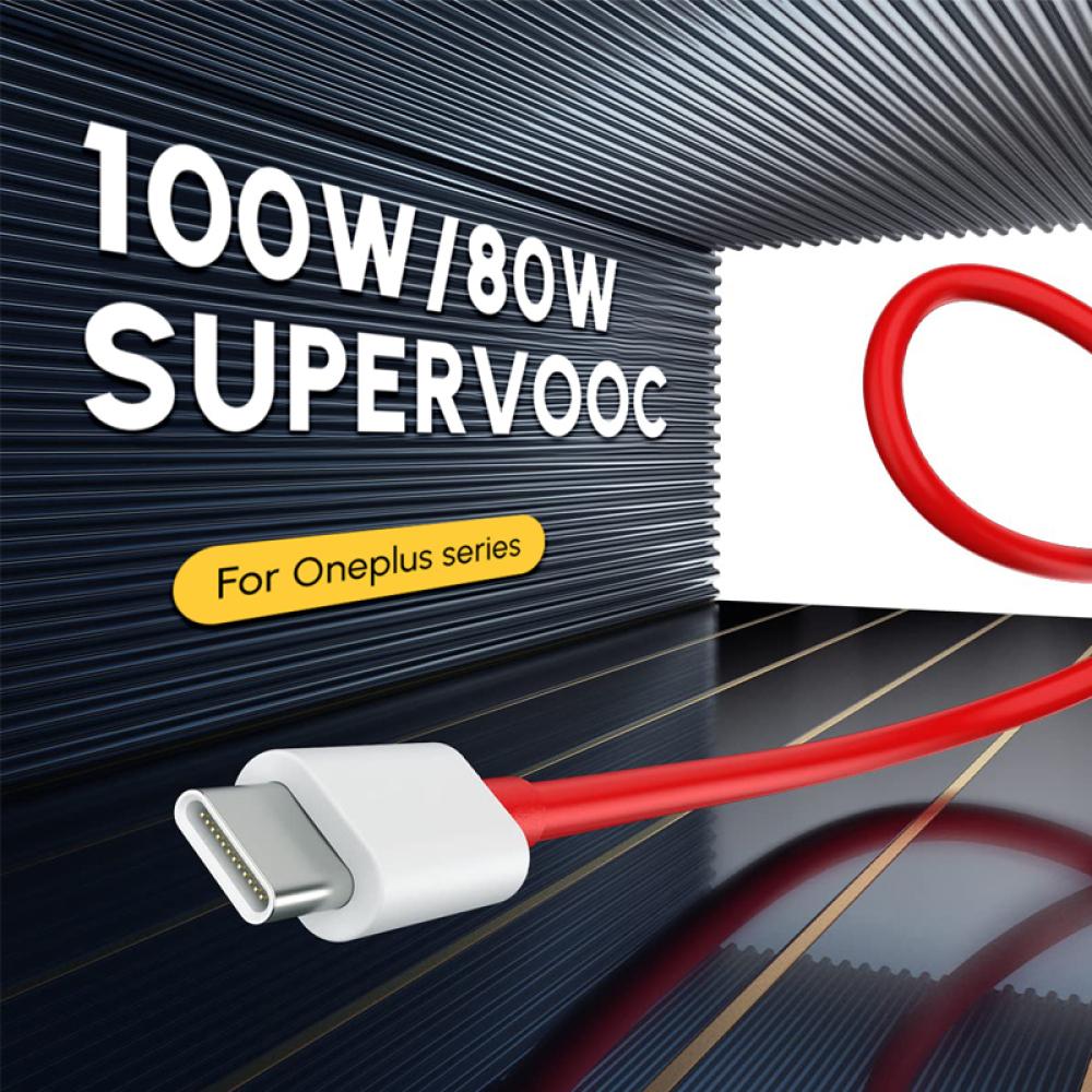 Cablu de încărcare rapid Supervooc PD 65W pentru Oneplus Ace 12 11 10T 9 8T 7T Pro Cablu USB C la tip C Cablu Warp Dash Charge 6T 5T Fir de date