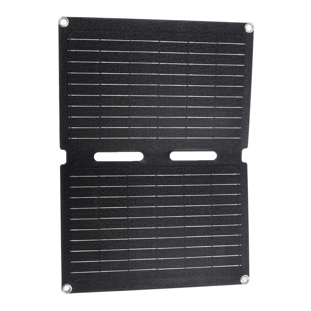 Solar Panel Charger 12V 20W 2 Fold ETFE Portable Fast Charging Photovoltaic for Phone Camera Camping