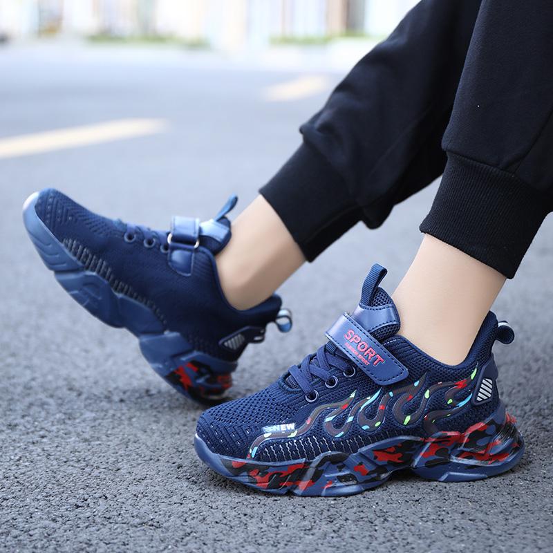 Spring and Autumn New Kids Shoes Children's Fashion Boy Running Sneakers Non-slip Lightweight Sports Children Shoes