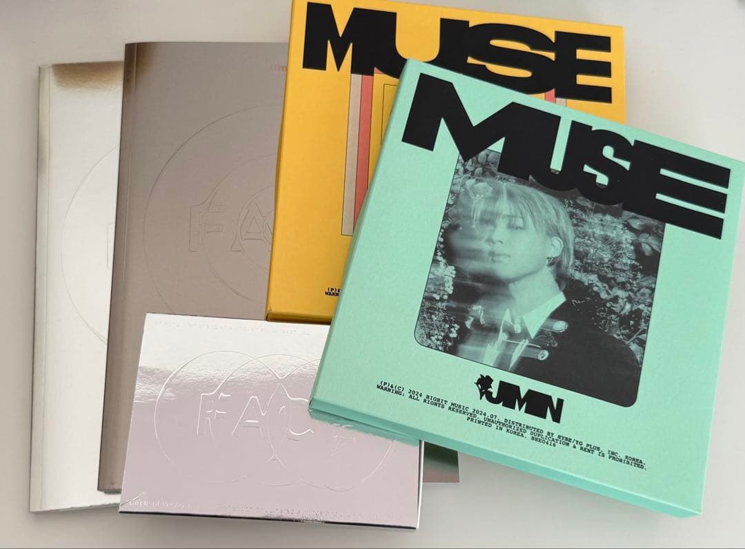 

[USED] BTS Jimin FACE MUSE album weverse
