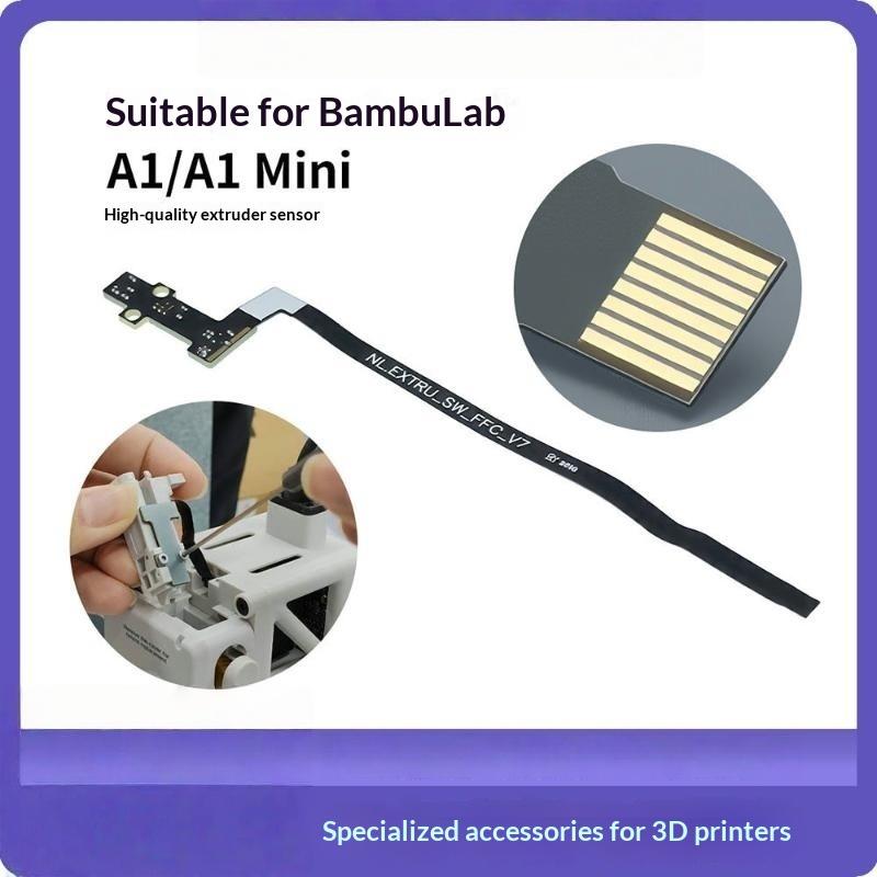 Hotend Extruder Filament Sensor Hall Switch Board for Bambu Lab A1 A1mini High Precision 3D Printer Replacement Repair Parts