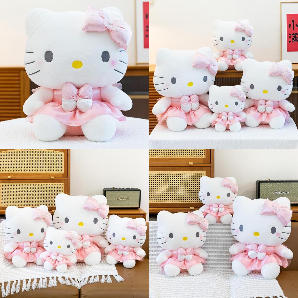 Peluche de Hello Kitty Grande Almohada para Dormir Con Algodón de Polipropileno Para Niños y Adultos