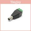 Premium Quality Male And Female 2.1x5.5 Mm Dc Power Plug Jack Adapter For Cctv Needs