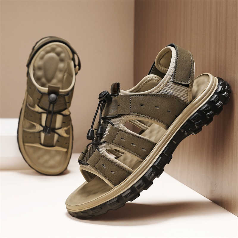 Fashion Anti-skid Round Tip Sneakers Casual Sandals For Beaches Shoes Flip Flops Man Sea Sports Sneachers Flatas 2025elegant Team