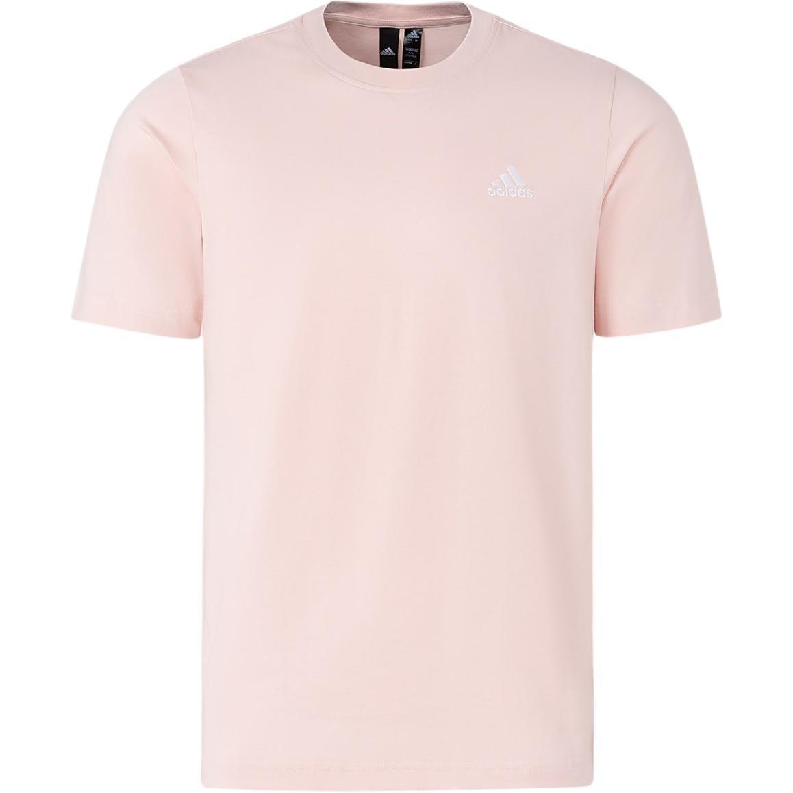 adidas Classic Logo T-Shirts Pink Men s IT4338 XXL