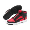 Puma Rebound Layup Versatile Trendy Simple Mid-Top Basketball Shoes Men Sneakers Red 369573-49