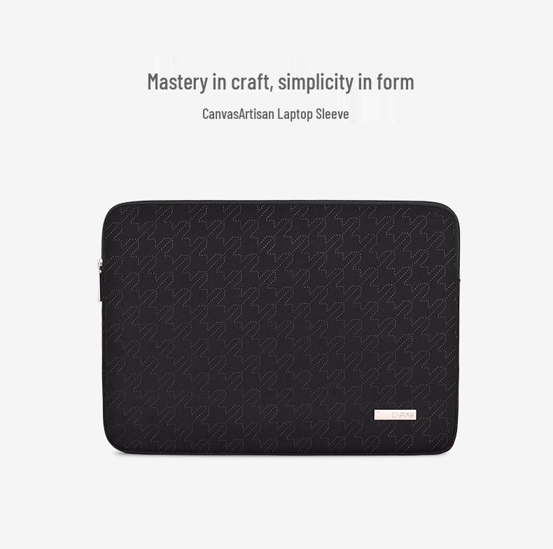 17-inch Faux Leather Laptop Sleeve and Computer Bag