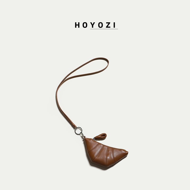 

Hoyozi First Layer Cowhide Women s Small Youjia Bag Brown [New]]