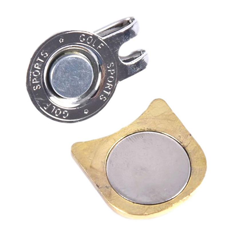 One Putt Design Golf Ball Mark Plus Magnetic Golf Hat Clip Golf Marker Drop Ship