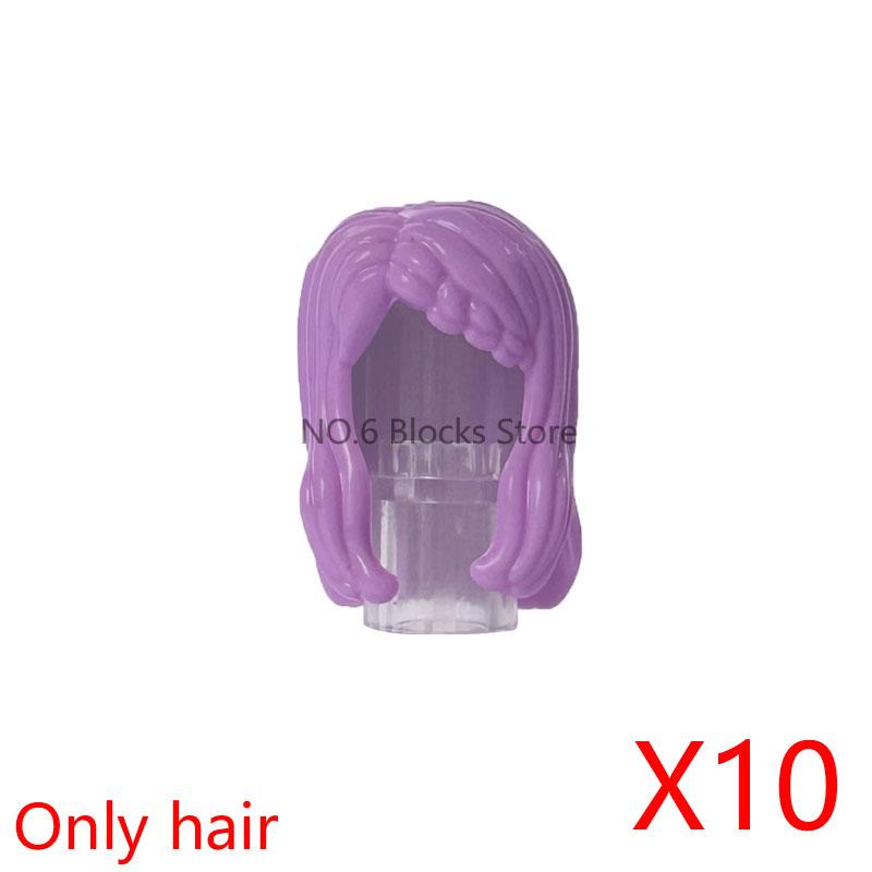 City Building Blocks Body Character Clothing Head Face DIY Parts Hair Expression Accessories Figure Headwear Helmet Bricks Toys