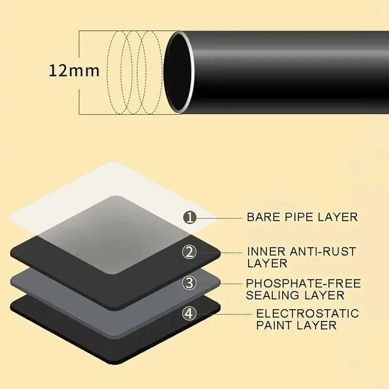 Dustproof Wardrobe Multipurpose Storage Rack Multi-layer Bookshelf with Curtains High Capacity Simple Assembly Storage Shelves