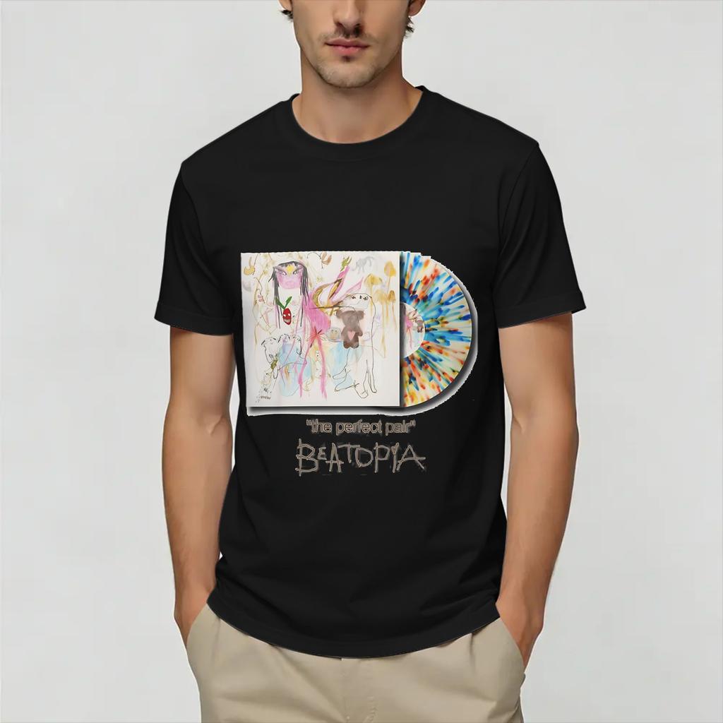 Beabadoobees Vintage TShirt Summer Cotton T Shirts For Unisex Fashion Casual Tee Shirt Short Sleeve Aesthetic Clothes