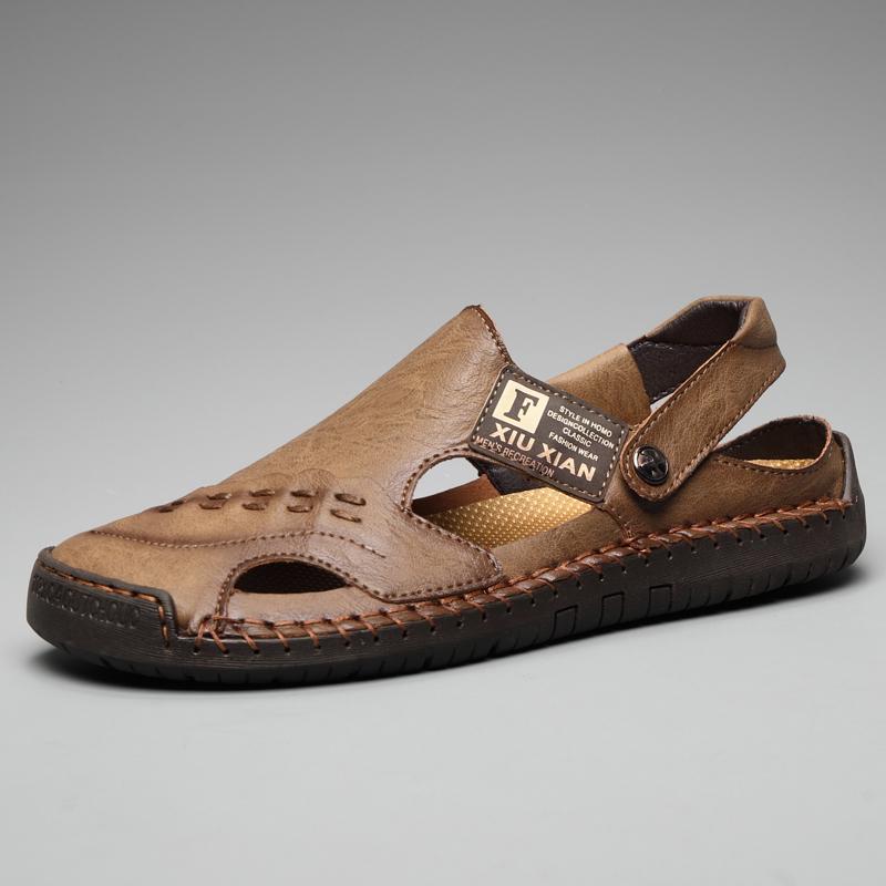 Fashion Summer Outdoor Sandals for Men Breathable Hiking Shoes Water Beach Mens Sandals Camping Climbing Aqua Sneaker