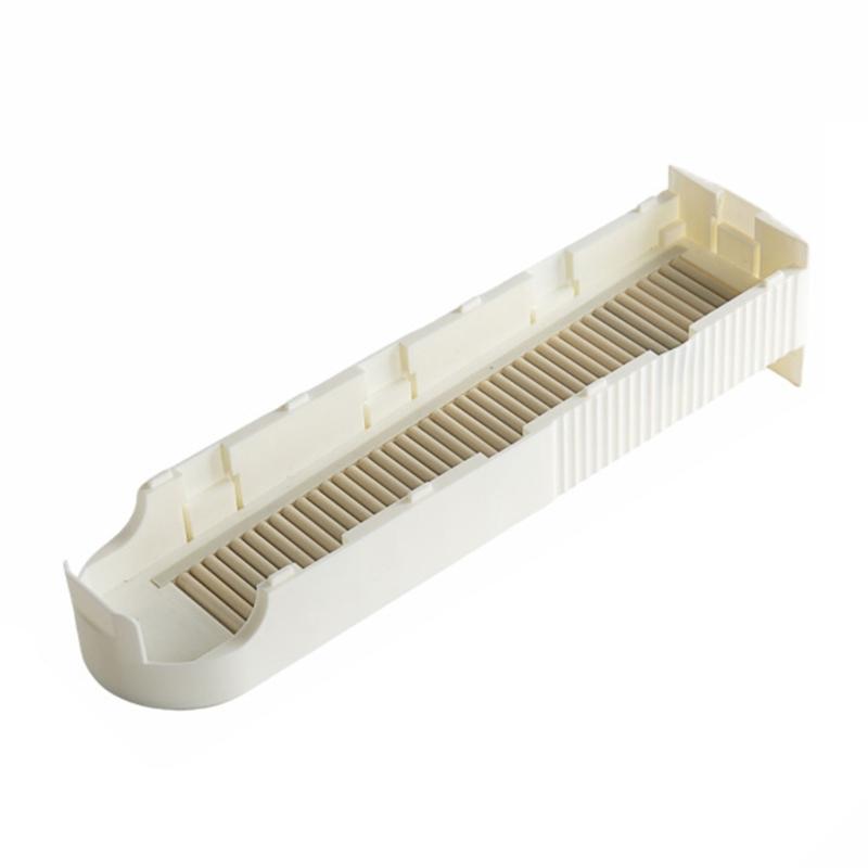 Innovative Drink Bottle Rack Beverages Dispenser For Refrigerator And Countertop Featuring Smooth Slide Out Mechanism
