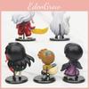 Inuyasha Chibi Figure Set Premium Pvc Collectibles Blind Box Cake Toppers