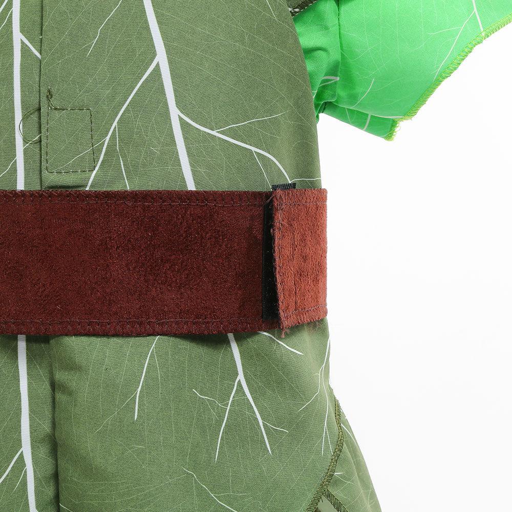 Kids' Peter Pan-Inspired Green Elf Costume for School Performances
