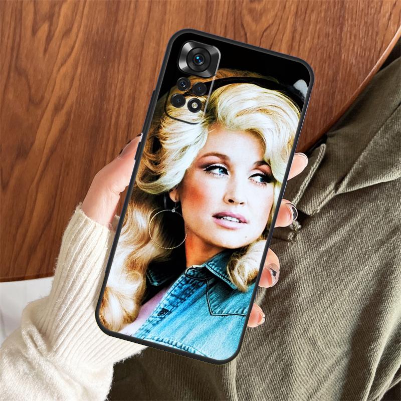 Dolly Parton Case For Xiaomi Redmi Note 13 14 Pro 12 11 10 15 Pro Plus Redmi 15 C 13 10C 12C 13C 14C Cover
