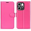 For Oppo Reno14 F 5G Case Litchi Texture Shockproof Leather Wallet Phone Cover