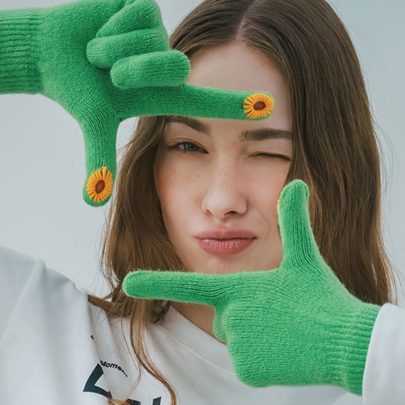 Meminn Two Hole Touch Finger Gloves