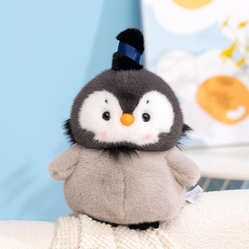 Nezha Plush Penguin Toy Doll With Cute Animal For Childrens Gift Decoration