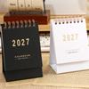 2027 Desk Calendar Monthly Planner Planner Calendar New Memo Calendar  Student Planning