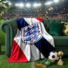 EnglFootball Crest Blanket Lightweight Ideal Bedding Blanket Perfect for Travel, Camping, Living Rooms, Offices, Sofas, Fan Christmas gift