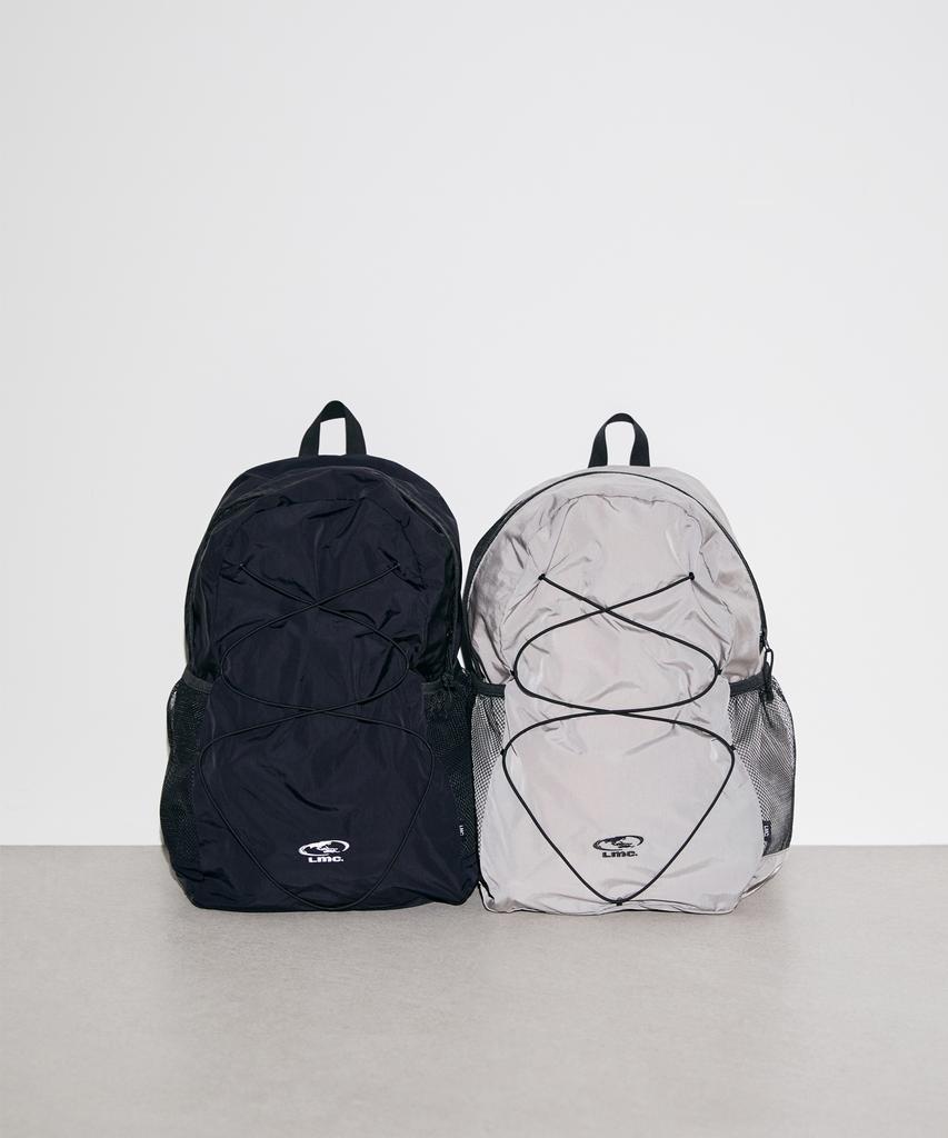 Lmc Oval Globe String Backpack Gray