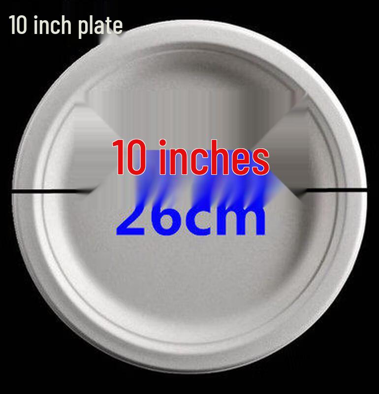 Одноразовая прямоугольная бумажная тарелка ZISIZ