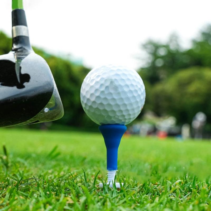 5 Pcs Height Adjustable Golf Ball Holder Stable Training Ball Stand Golf Ball Tee Outdoor Golf Sports Accessories