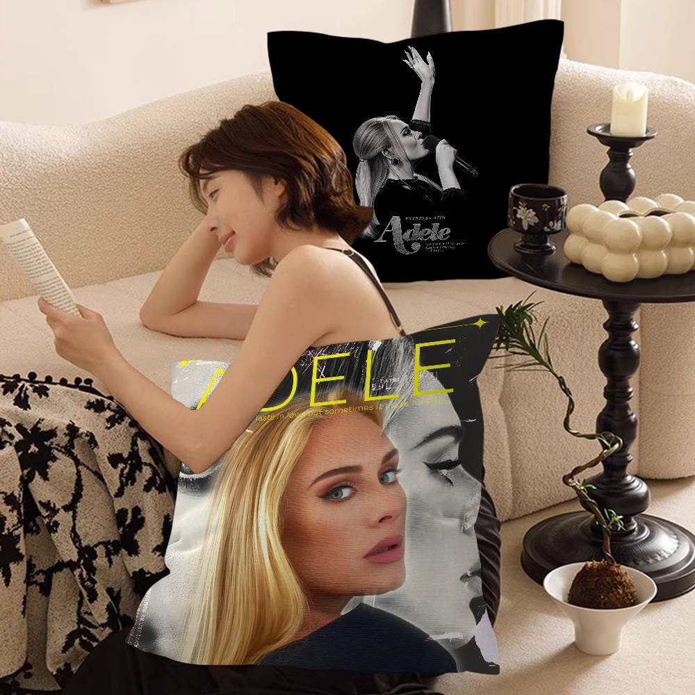 A-adele A-adkins Personalized Pillow Dust Cover Bedroom Kids Party Decoration Pillowcase Birthday Children Gift