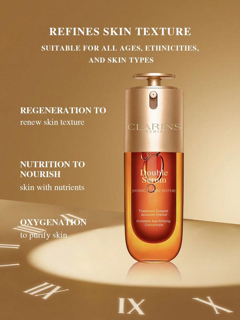 Clarins Double Serum Complete Age Control Concentrate 30ml/50ml Anti-Aging Anti-Wrinkle Essence