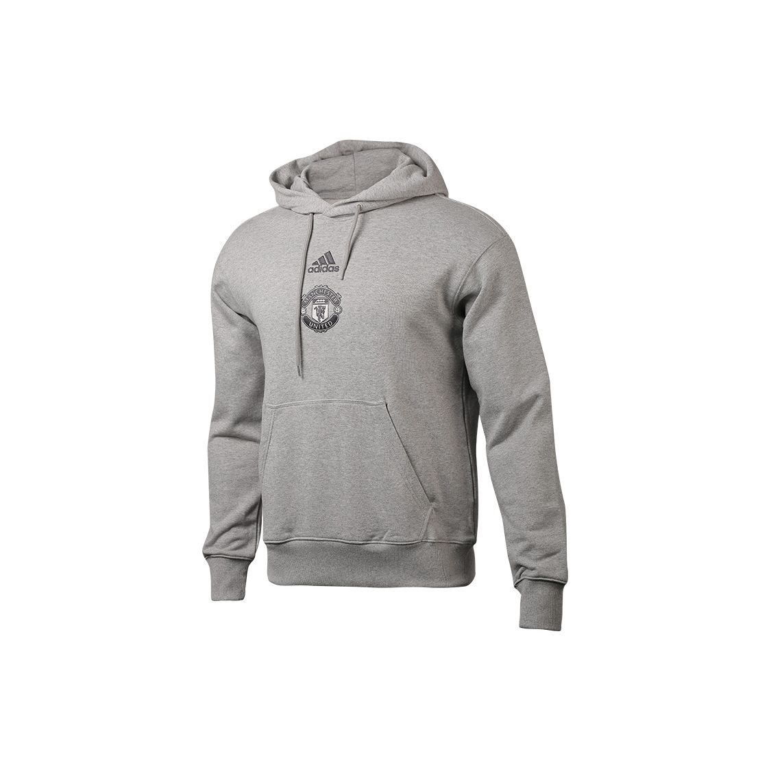 Adidas Manchester United Football Series Training Hoodie Men Daily Casual Sports Sweatshirt Gray FR3869 L