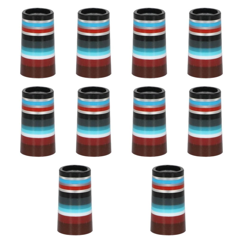 10 Stück Golf Eisen Ferrulen .370 Geschenke Golf Ferrulen Premium Ersatz Endkappen für Sport Outdoor Golfplatz Anfänger Erwachsene