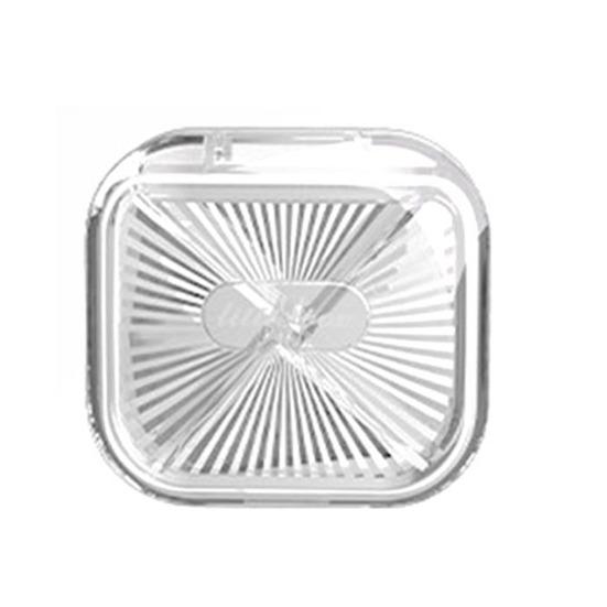 Portable Travel Cotton Swab Holder Denture Storage Box Translucent Dustproof Compact Size Flosser Dispenser Hair Tie Organizer