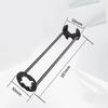 Small 200mm Sink Installer Tool with Multiple Angles Head Strong 2pc Plumbing Tool Fit Most Standard Pipe Connection