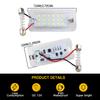 2 Stück OEM-Nr. 51800482 Für Fiat 500 500C Abarth 2007 2008 2009 2010 2012 2013-2016 Weiß 12V LED Kennzeichenbeleuchtung Lampe