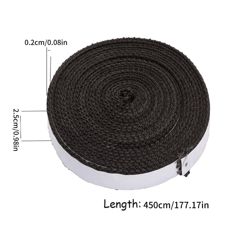 BBQ Dichtungen Hohe Temperatur Grilldichtung Fasermaterial für Grillgrills