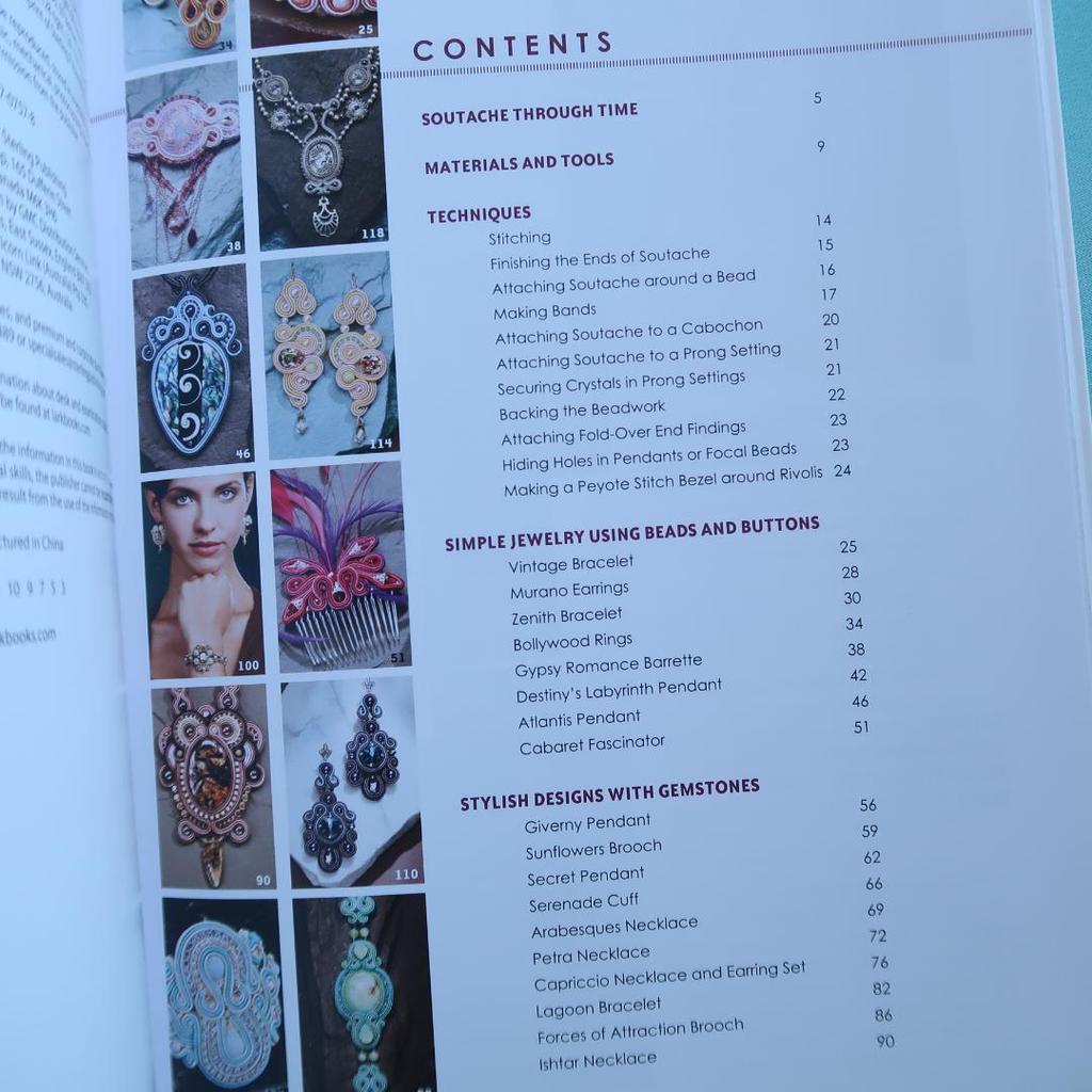 [USED] Sale! Foreign Books: Soutache (Soutache Jewelry Text Embroidery)