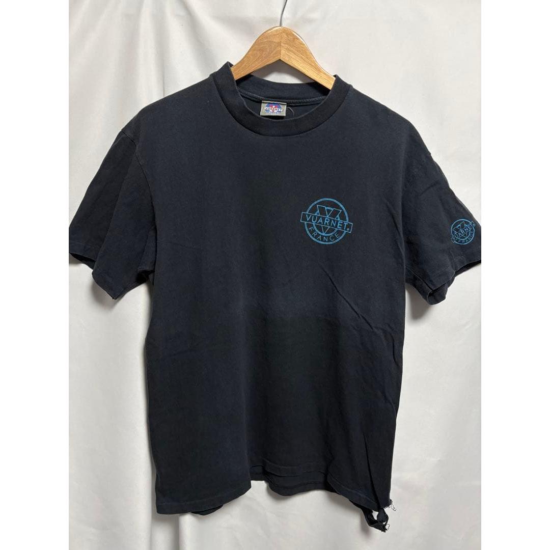 Used 80s USA VUARNET FRANCE T-shirt L size
