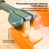 4Pcs 3D Stereo Three-Sided Toothbrush Ultra Fine Soft Hair Adult Toothbrushes Tongue Scraper Oral Care 360° Cleaning Teeth Brush