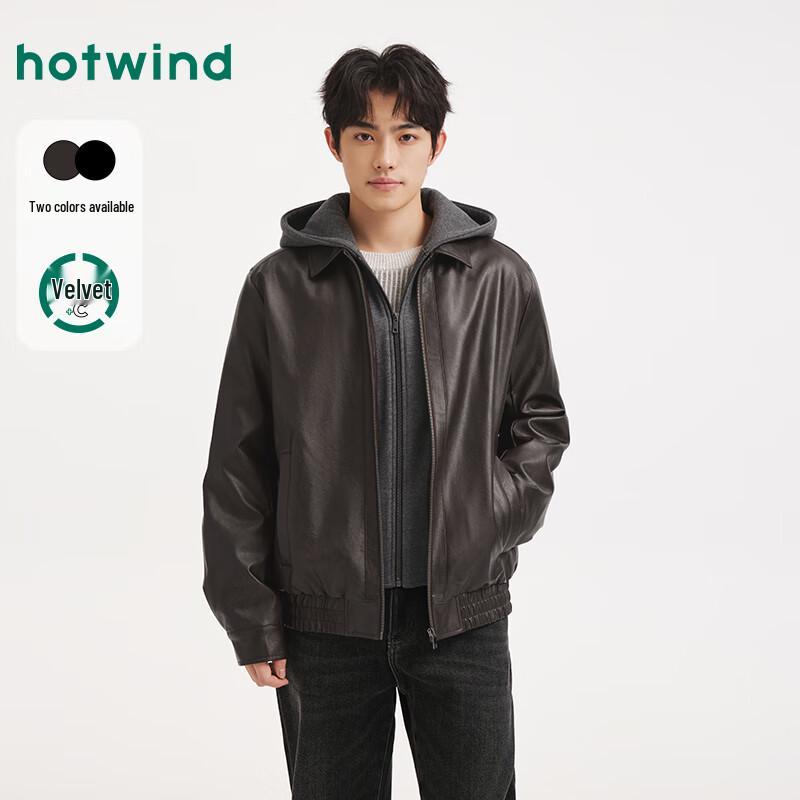 

Hotwind Men s Classic Hooded Jacket F07M25401 L