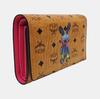 [Pre-Owned] Small Coated Canvas Monogram Card Holder In Cognac Color With Gold Hardware - Very Good #1EW5A2K