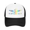 Summer Sun Hats Aeroflot Aviation Russe Pilote Aerospace Baseball Cap Stylish Trucker Hat Summer Women Men Rock Snapback Cap