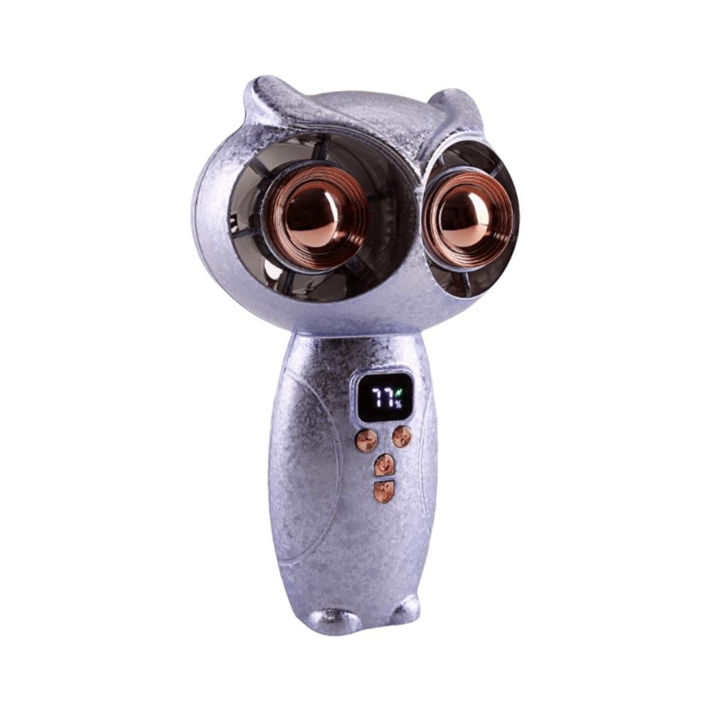 Turbo Mini Handheld Fan Quiet USB Rechargeable Fan Portable Turbo Fan for 3000mAh Desktop Use