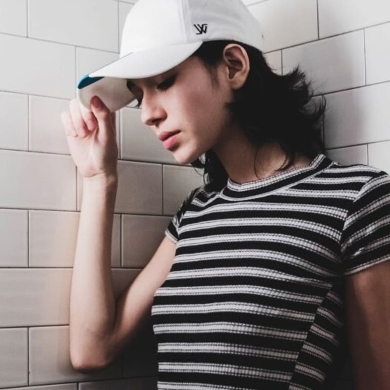 

WHITE SANDS Mokuba Luxury Satin Ribbon Cotton Ball Cap 5 COLORS Cool Silver